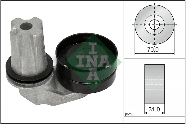 Belt Tensioner, V-ribbed belt